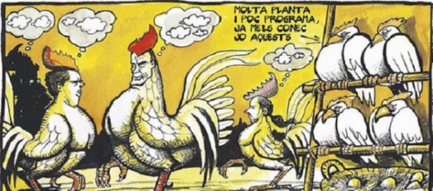 Chiste de Ferreres en El Periódico de Catalunya. Chiste de Ferreres en El Periódico de Catalunya.