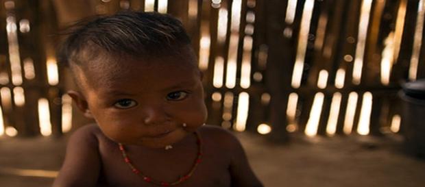 Niños Guajiro, mueren de sed y hambre.Foto UNICEF Niños Guajiro, mueren de sed y hambre.Foto UNICEF
