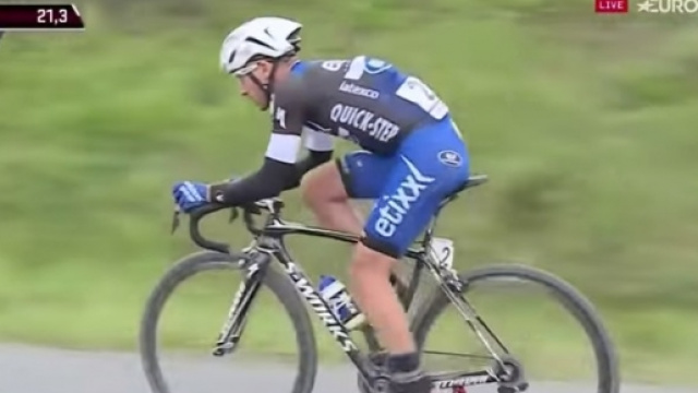 Gianluca Brambilla all'attacco.