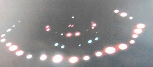 Immagine del presunto UFO fotografato John