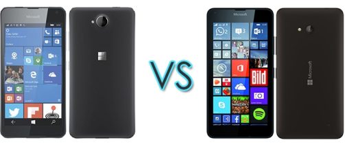 Microsoft: Lumia 650 vs Lumia 640