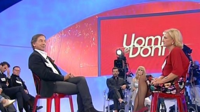 una puntata di Uomini e Donne Over