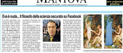 Censure su Facebook: La Voce di Mantova