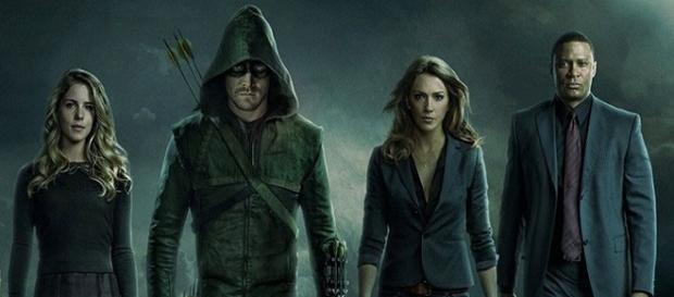 Algunos de los protagonistas de 'Arrow' Algunos de los protagonistas de 'Arrow'