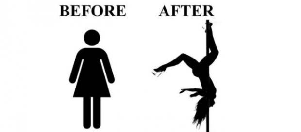 Pole Dance ejercicio para mujeres y hombres Pole Dance ejercicio para mujeres y hombres