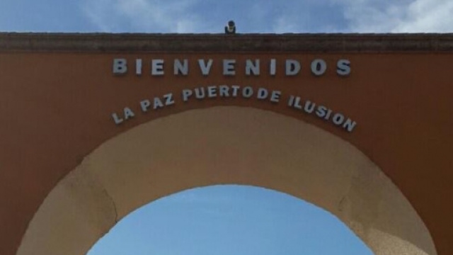 La Paz, capitale della Baja California, Messico