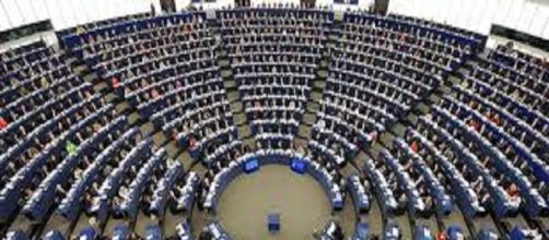 Parlamento europeo con sede a Bruxelles
