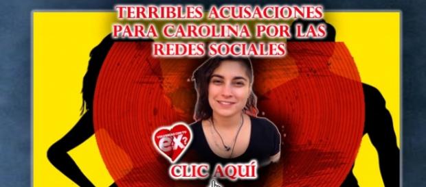 Acusaciones para Carolina por las redes Acusaciones para Carolina por las redes