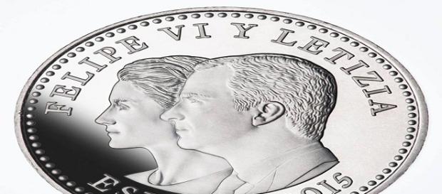 Moneda de los Reyes Felipe VI y Letizia Moneda de los Reyes Felipe VI y Letizia