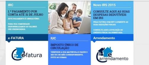 Portal das Finanças falha no primeiro dia