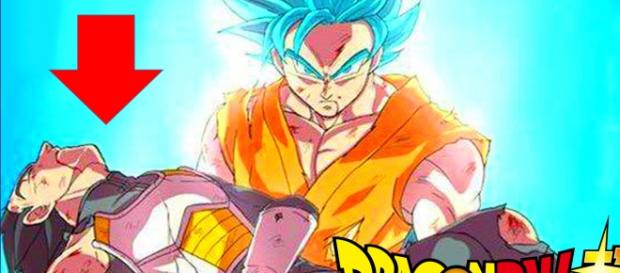 Gokú salva a Vegeta en el torneo universal Gokú salva a Vegeta en el torneo universal