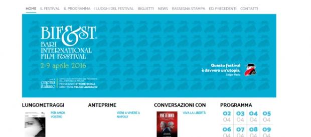 Il sito e il logo ufficiale del Bif&st Il sito e il logo ufficiale del Bif&st