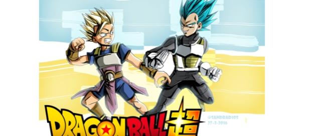 Kyabe vs Vegeta en el capitulo numero 37 Kyabe vs Vegeta en el capitulo numero 37
