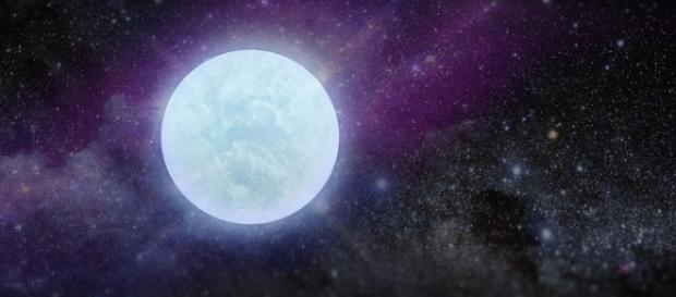 O stea cu atmosfera de oxigen pur O stea cu atmosfera de oxigen pur