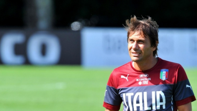L'allenatore della Nazionale Antonio Conte