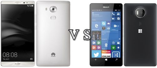 Huawei Mate 8 vs Microsoft Lumia 950 XL