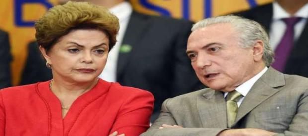 A presidente Dilma Rousseff (PT) e o vice-presidente, Michel Temer (PMDB) A presidente Dilma Rousseff (PT) e o vice-presidente, Michel Temer (PMDB)