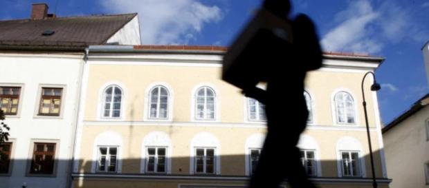 Casa que Hitler nasceu em Braunau am Inn, Áustria Casa que Hitler nasceu em Braunau am Inn, Áustria