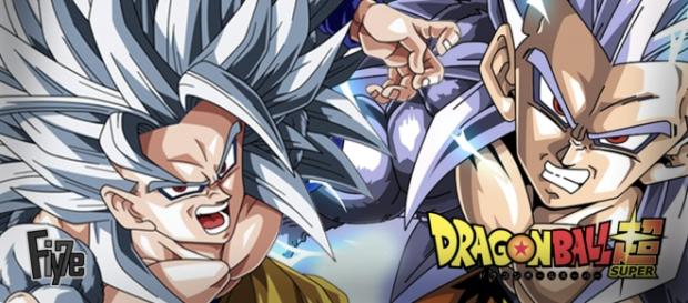 Dragon Ball Super - Goku y Vegeta SSJ Dios Blanco Dragon Ball Super - Goku y Vegeta SSJ Dios Blanco