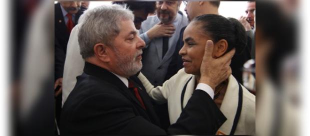 Lula e Marina Silva lideram as pesquisas Lula e Marina Silva lideram as pesquisas