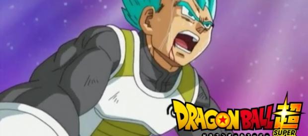 Vegeta en el capitulo 38 luego de un golpe de Hit Vegeta en el capitulo 38 luego de un golpe de Hit