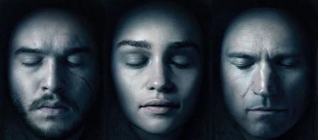 Jon Nieve, Daenerys Targaryen y Jaime Lannister Jon Nieve, Daenerys Targaryen y Jaime Lannister