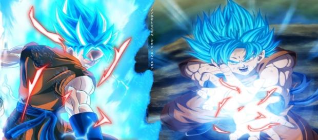 La nueva tecnica de Goku contra Hit La nueva tecnica de Goku contra Hit