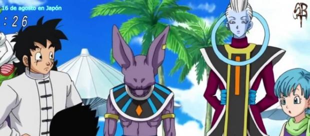 Terror en la fiesta de Bulma- Pela del dios de la destrucción contra Majin Boo Terror en la fiesta de Bulma- Pela del dios de la destrucción contra Majin Boo
