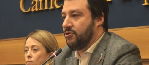 Salvini e Meloni Camera dei Deputati