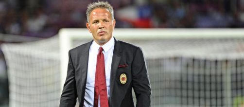 Sinisa Mihajlovic, ormai ex allenatore del Milan.