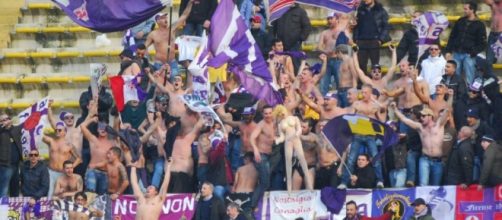 Tifosi della Fiorentina in trasferta