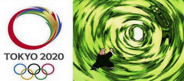 guiño entre el logotipo de tokyo 2020 y el mafuba guiño entre el logotipo de tokyo 2020 y el mafuba