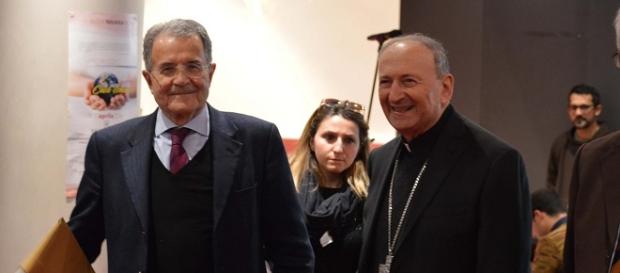 L'onorevole Romano Prodi a Bari L'onorevole Romano Prodi a Bari