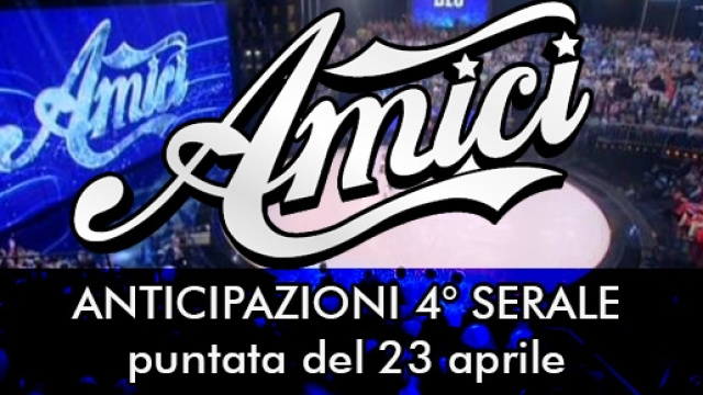 Anticipazioni quarta puntata serale di Amici 15