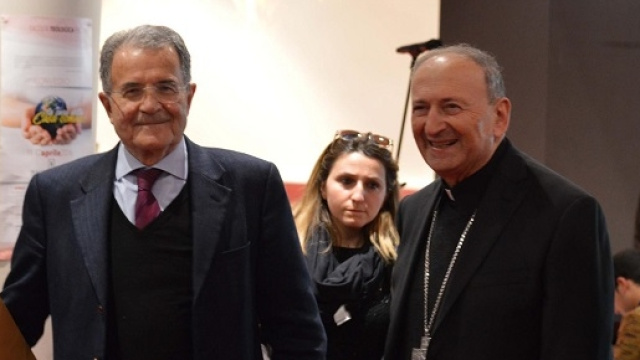 L'onorevole Romano Prodi a Bari