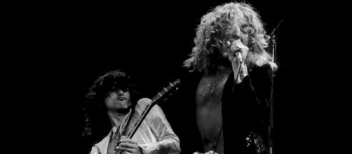 Jimmy Page e Robert Plant, chitarra e voce dei Led Zeppelin