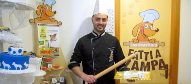 Andrea Guastella, pasticciere di "Fatti a zampa" Andrea Guastella, pasticciere di "Fatti a zampa"