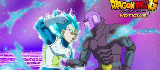 Hit golpenado a Vegeta en el ultimo episodio Hit golpenado a Vegeta en el ultimo episodio