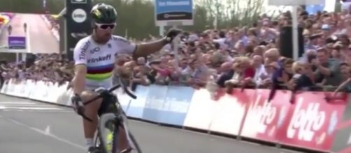 Peter Sagan, la vittoria al Giro delle Fiandre