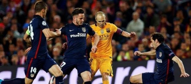 Atlético de Madrid bateu o poderoso Barcelona Atlético de Madrid bateu o poderoso Barcelona
