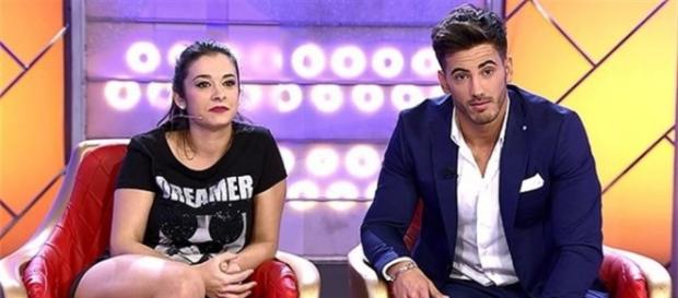 Ruth e Iván en el plató de MYHYV. Ruth e Iván en el plató de MYHYV.
