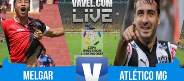 Atlético-MG vence o Mélgar por 4 x 0 Atlético-MG vence o Mélgar por 4 x 0