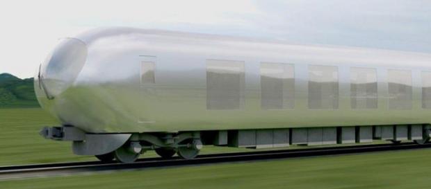 Comboio invisível foi desenhado pela arquiteta japonesa Kazuyo Sejima. Comboio invisível foi desenhado pela arquiteta japonesa Kazuyo Sejima.