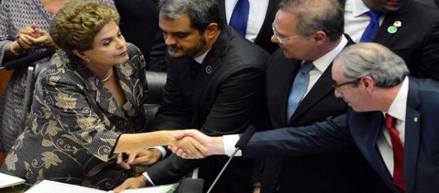 Cunha e Dilma: rota de colisão Cunha e Dilma: rota de colisão