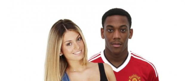 Mélanie candidate de l’émission de téléréalité «Les Anges 8» serait en couple avec Anthony Martial, un footballeur. Mélanie candidate de l’émission de téléréalité «Les Anges 8» serait en couple avec Anthony Martial, un footballeur.