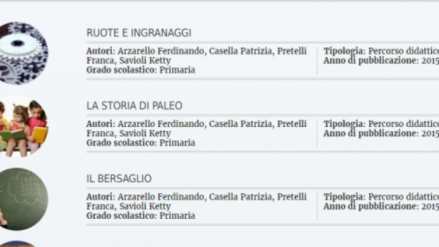 esempi attivit&agrave; didattiche scuola primaria