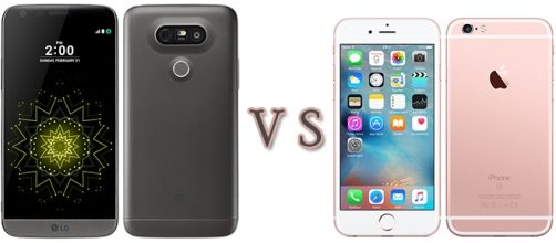 Confronto: LG G5 vs Apple iPhone 6s