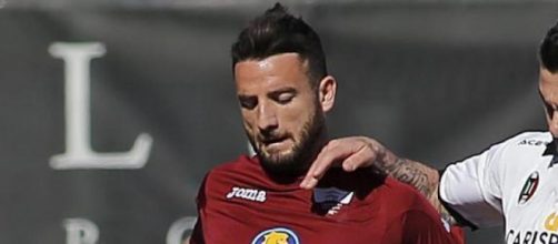 Luca Nizzetto, autore del gol decisivo contro l'Ascoli