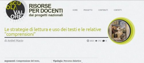 Risorse didattiche per docenti di italiano e lingua straniere