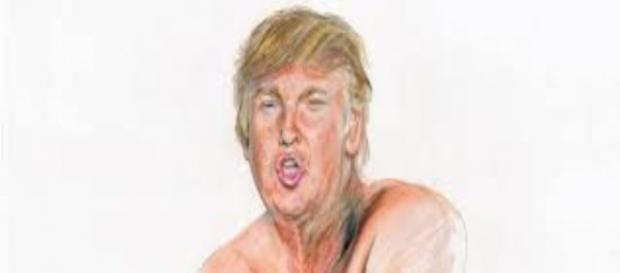 Illma Gore’s portrait of Donald Trump (detail) Creative Commons Illma Gore’s portrait of Donald Trump (detail) Creative Commons